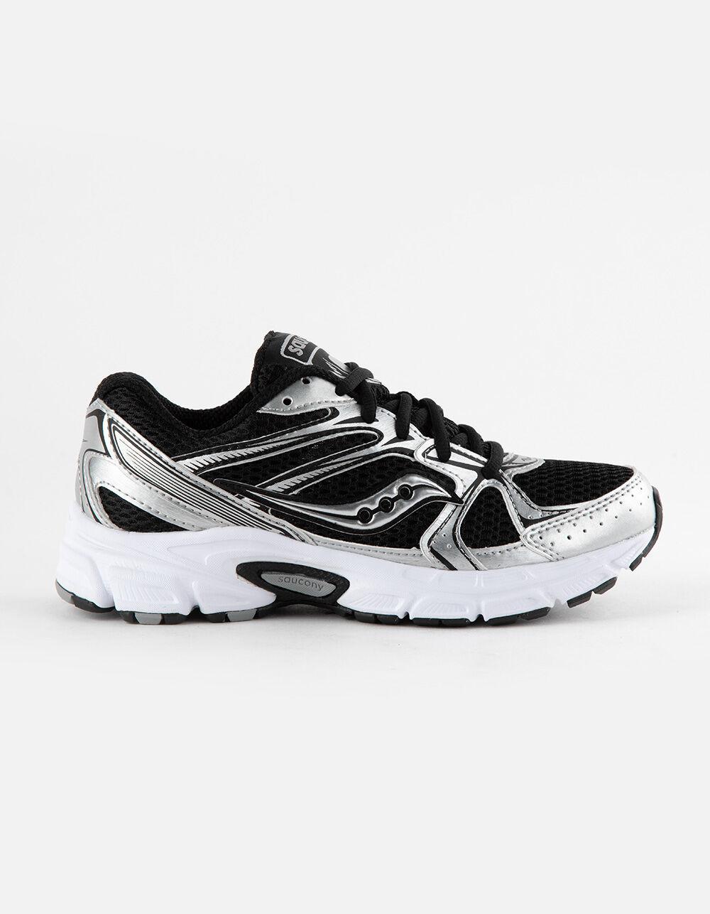 SAUCONY Ride Millennium Womens Shoes - BLK/SILVER Product Image