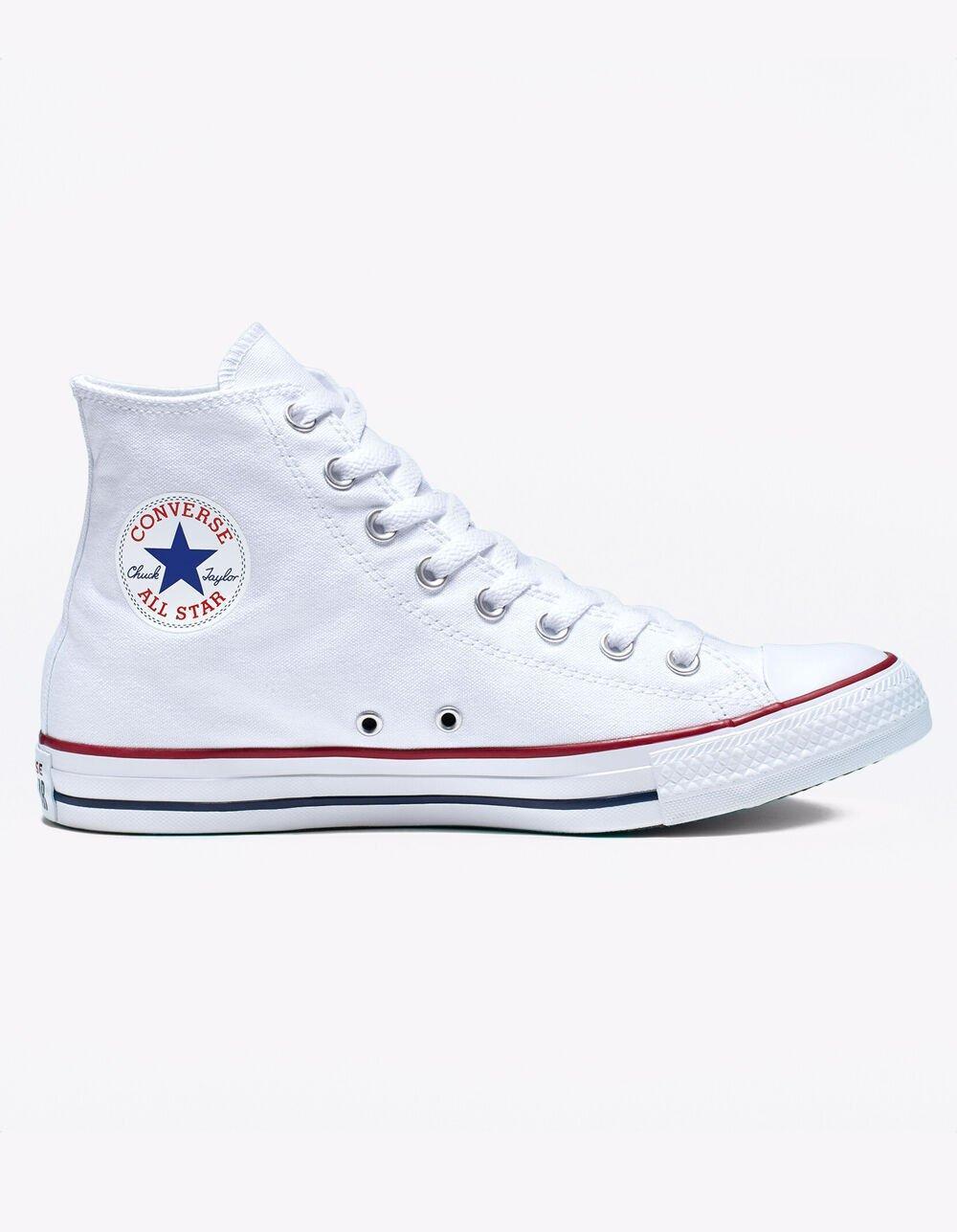 CONVERSE Chuck Taylor All Star White High Top Shoes Product Image
