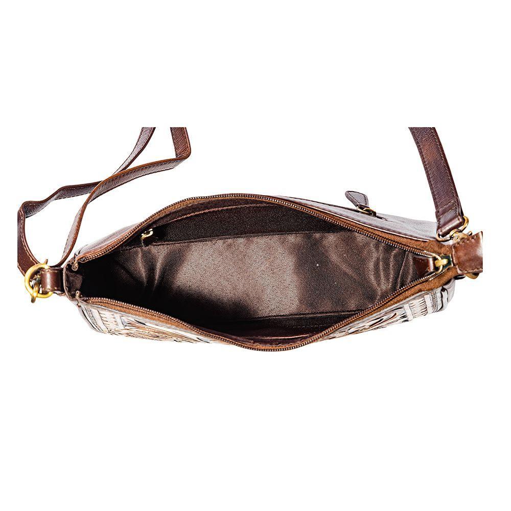 Whitley Way Hand Tooled Bag Product Image