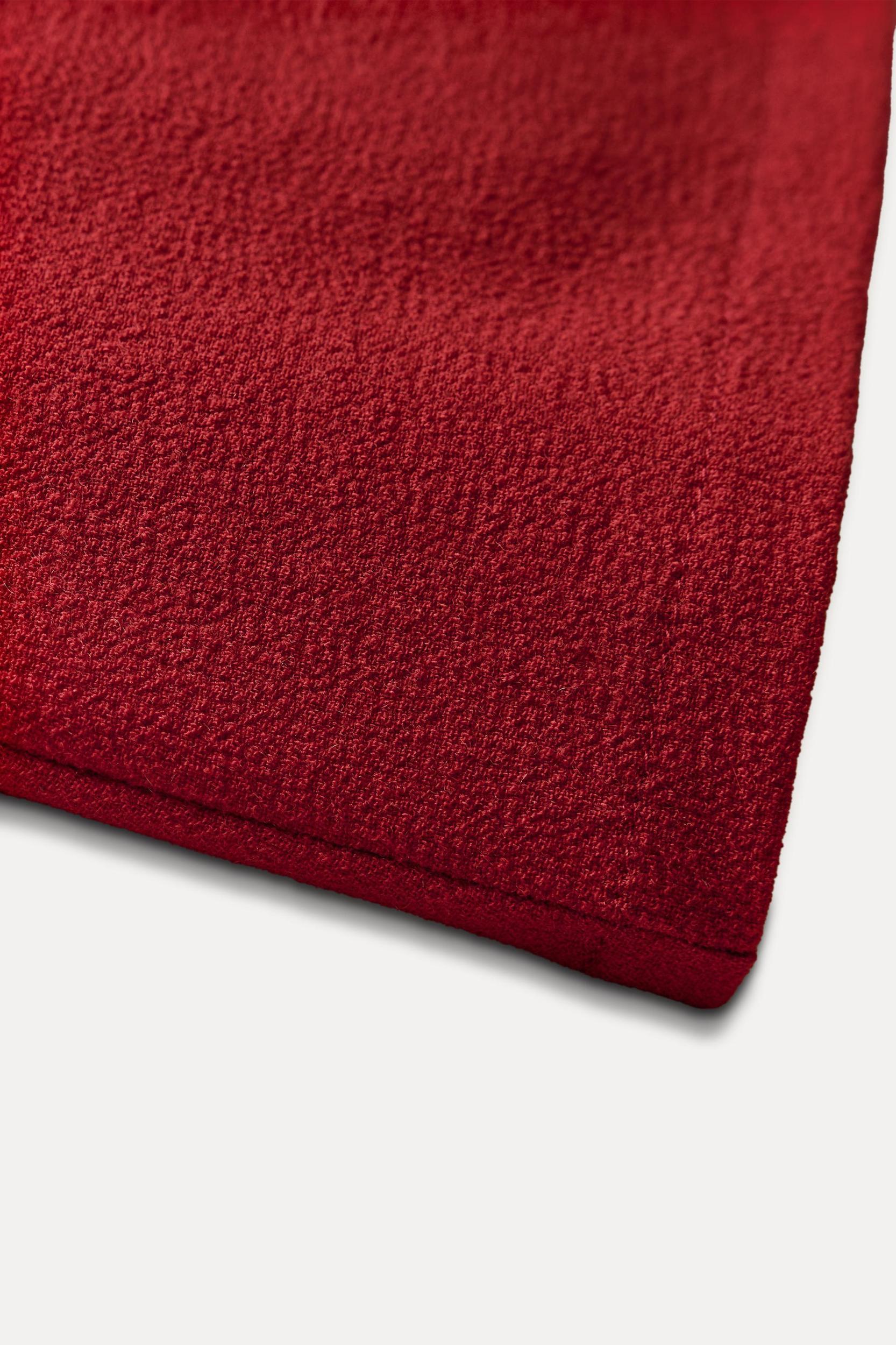 WOOL BLEND DRAPED TOP ZW COLLECTION Product Image