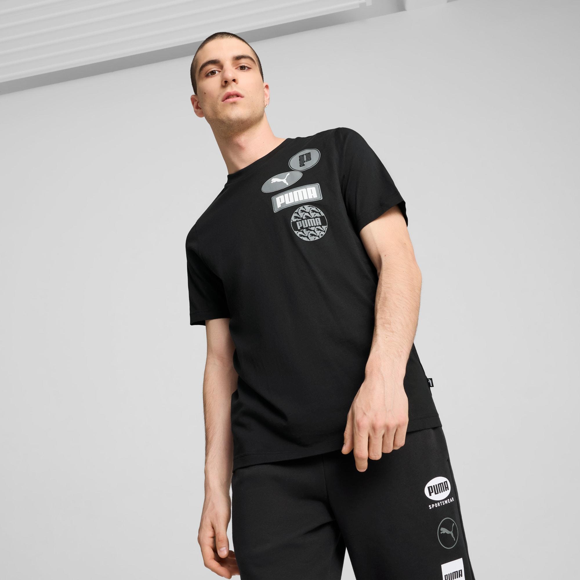PUMA GRAPHICS Mens Icon T-Shirt Product Image