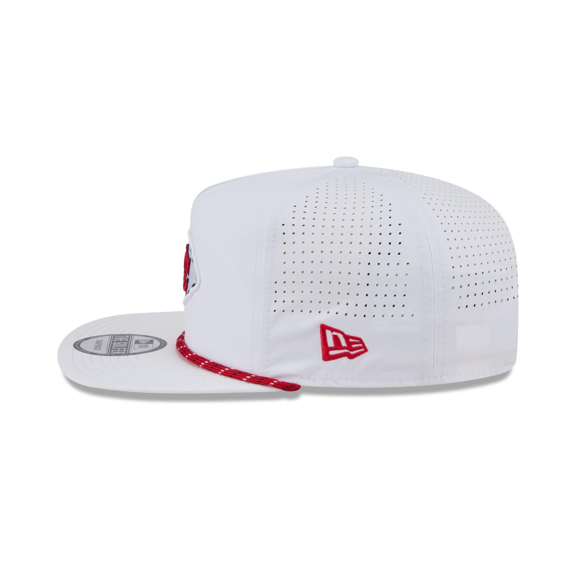 Kansas City Chiefs Optic White Performance Rope Golfer Hat Male Product Image