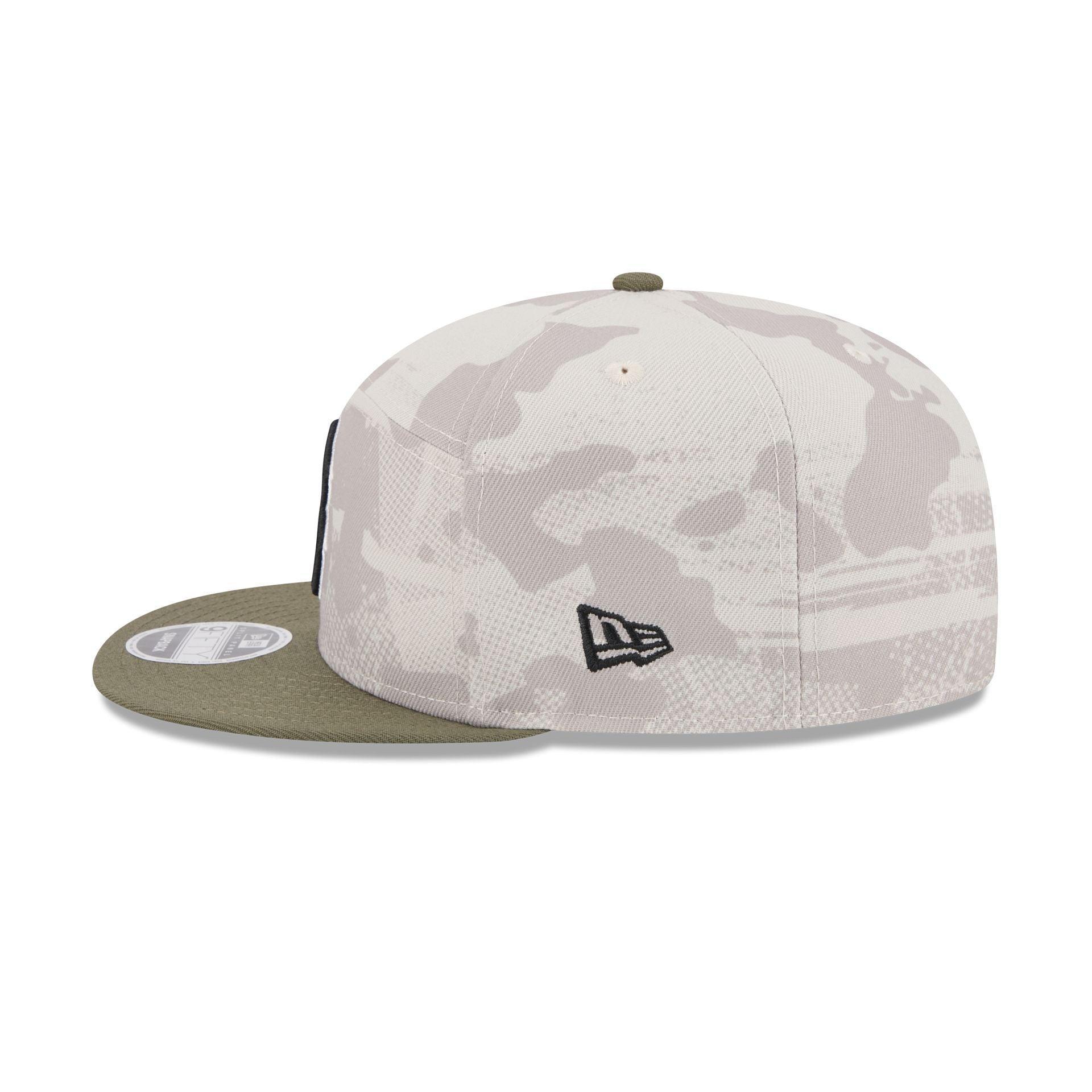 Minnesota Twins Armed Forces Day 2025 Split Panel 9FIFTY Snapback Hat Male Product Image