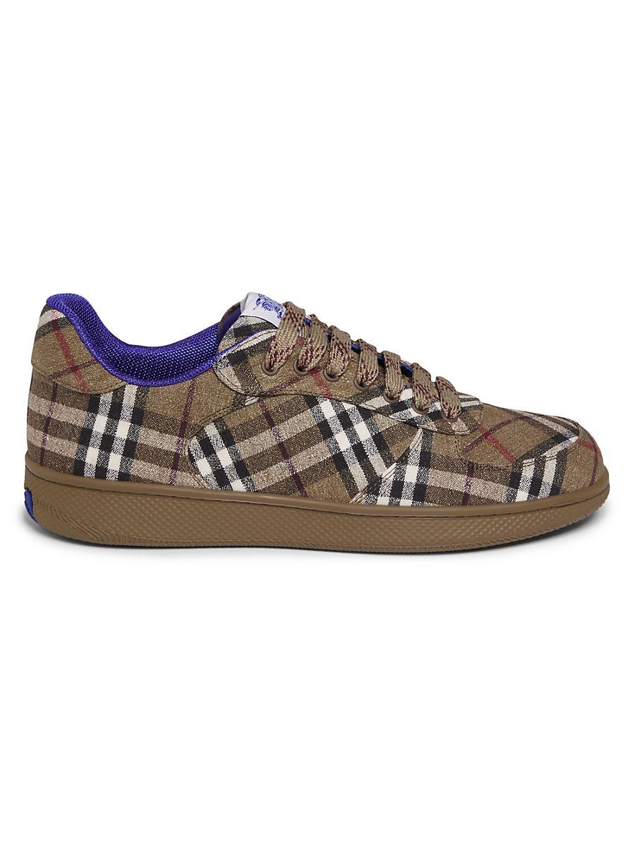 Mens Terrace Check Low-Top Sneakers Product Image