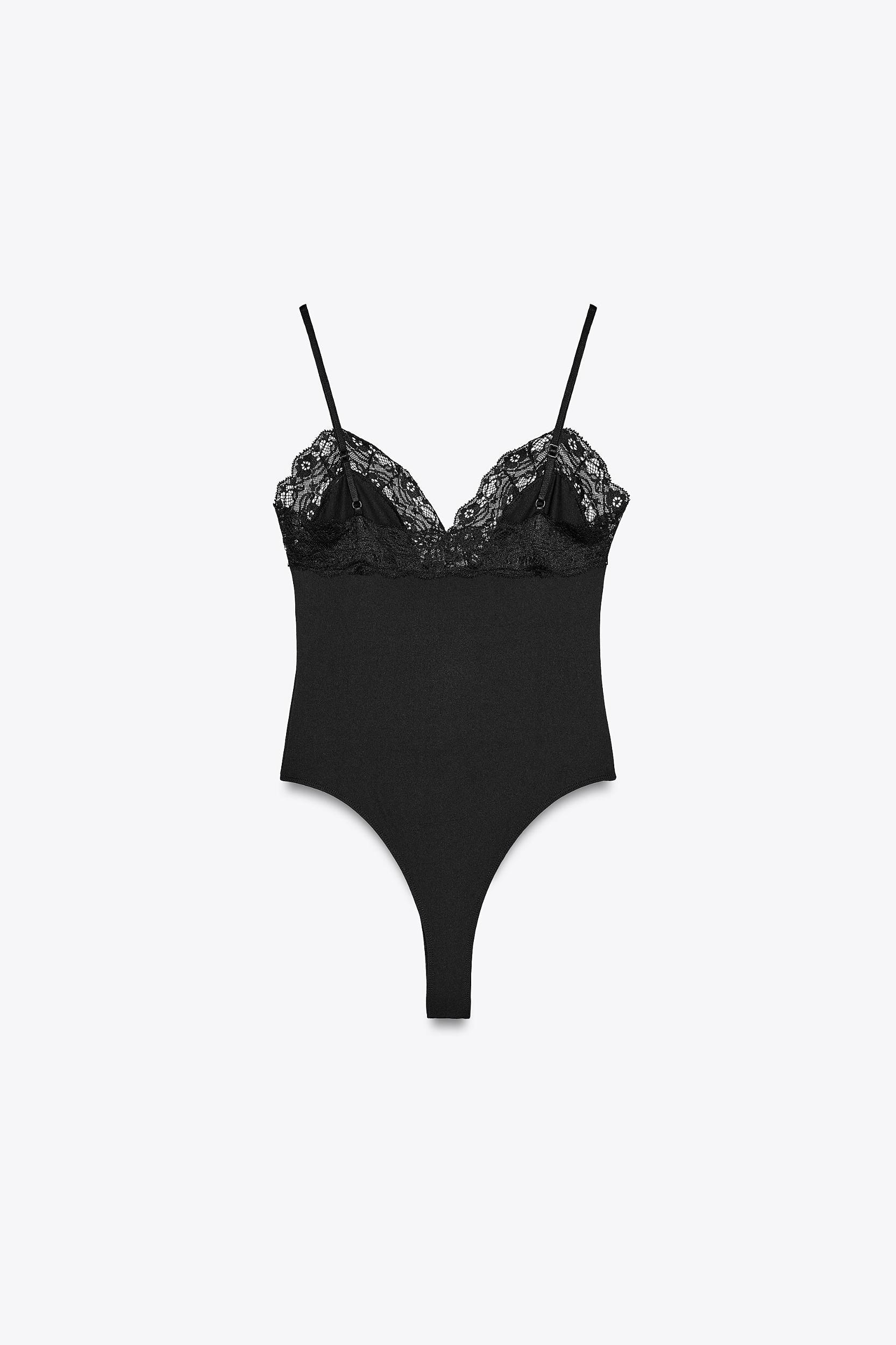 LINGERIE-STYLE BODYSUIT Product Image