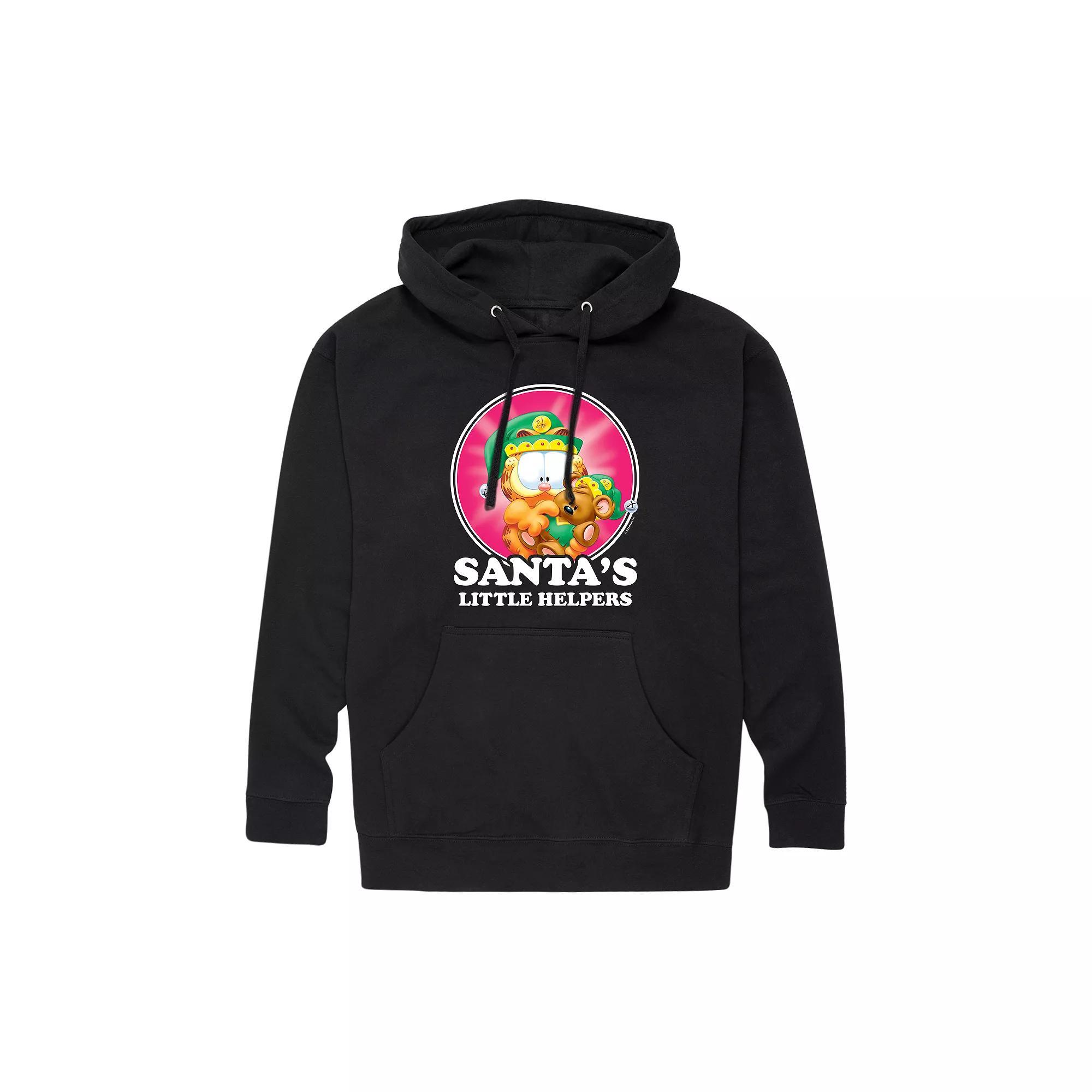 Mens Garfield Santas Helpers Hoodie Product Image
