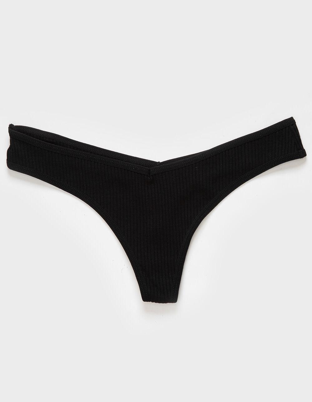FULL TILT V-Rib Thong - PINK IRIS Product Image