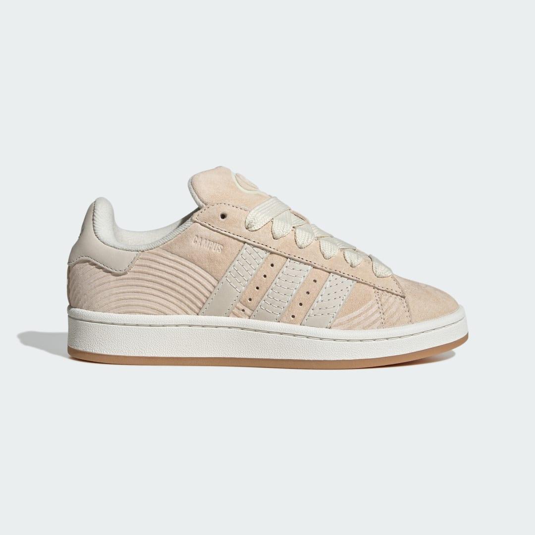 Womens adidas Campus 00s Athletic Shoe - Core Black / Cream White / Gum Product Image