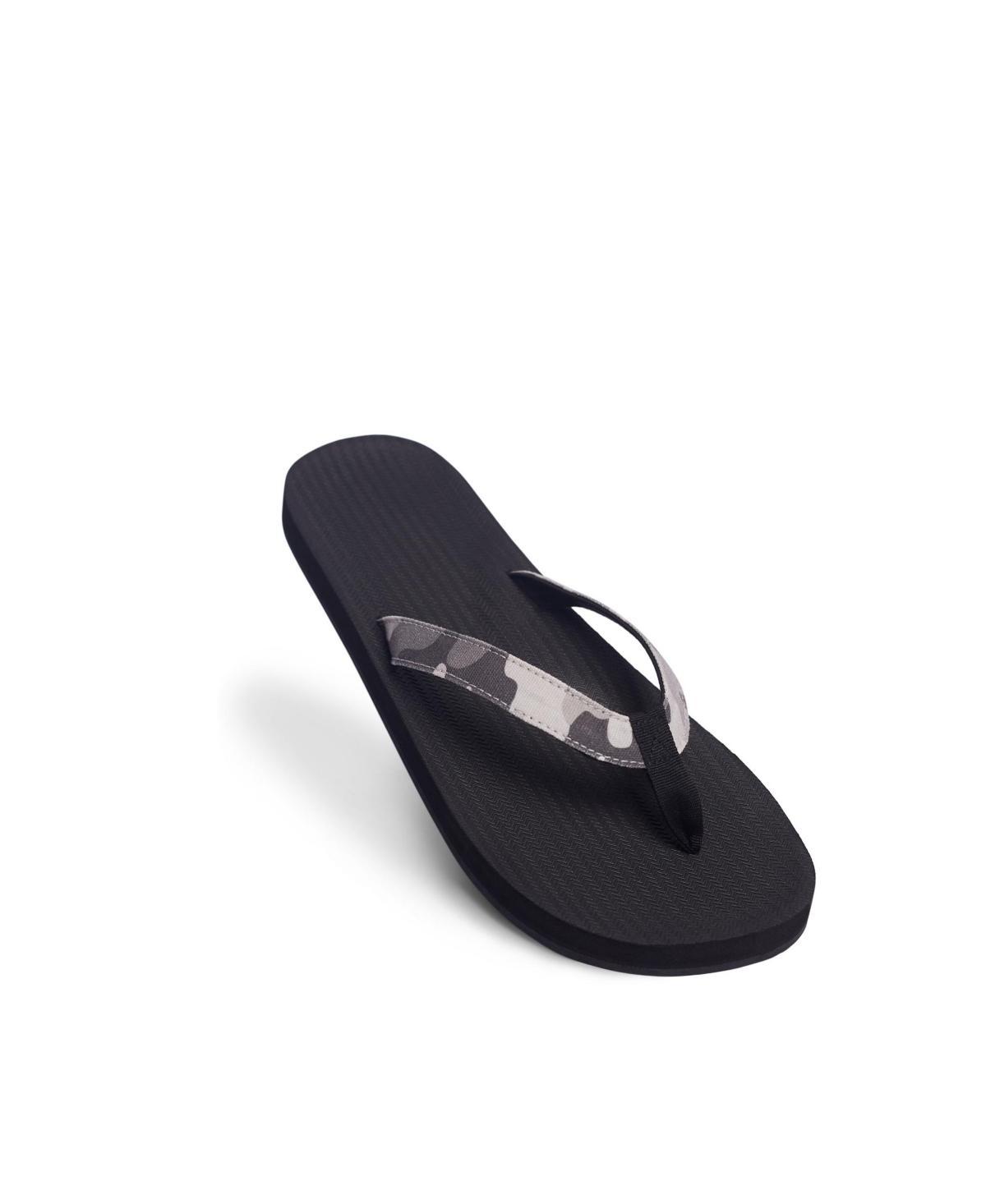 Indosole Mens Men s Flip Flops Camo - Black Product Image