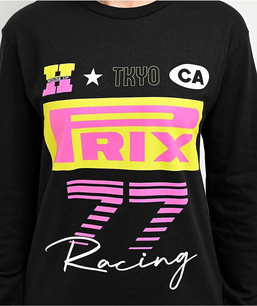 House of PRIX Max Velocity Black Long Sleeve T-Shirt Product Image