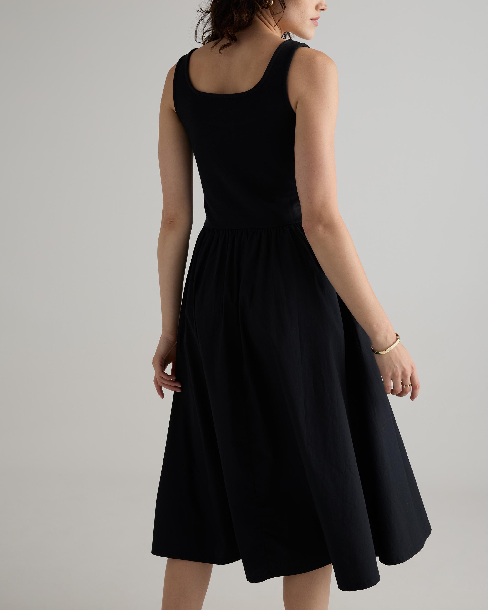 Quince | Women's Cotton Mixed Media Tank Top Dress Size XS, Cotton/Modal Product Image
