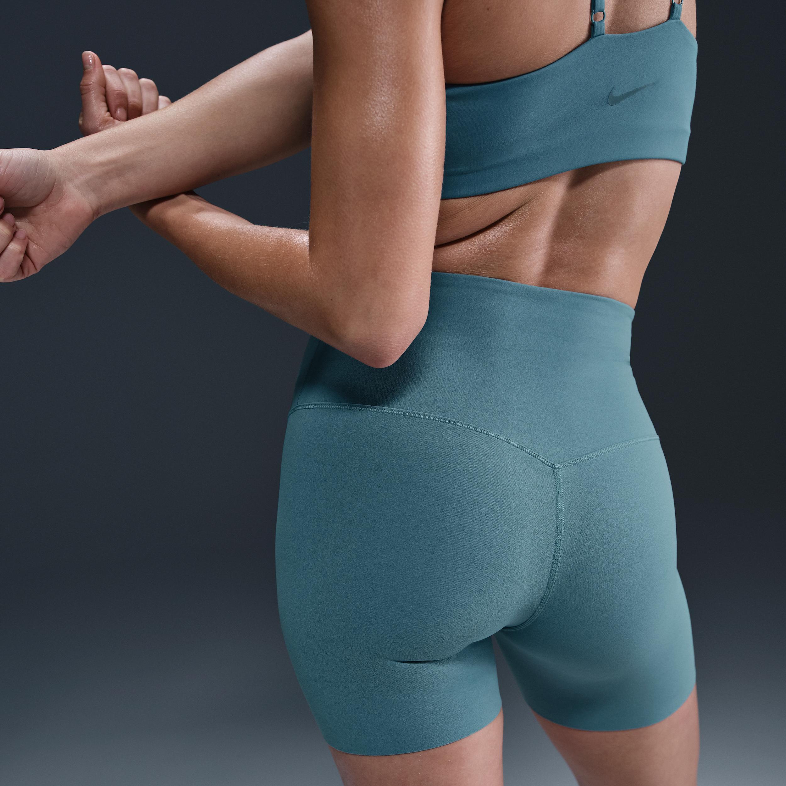 Nike Women's Zenvy Gentle-Support High-Waisted 5" Biker Shorts Product Image