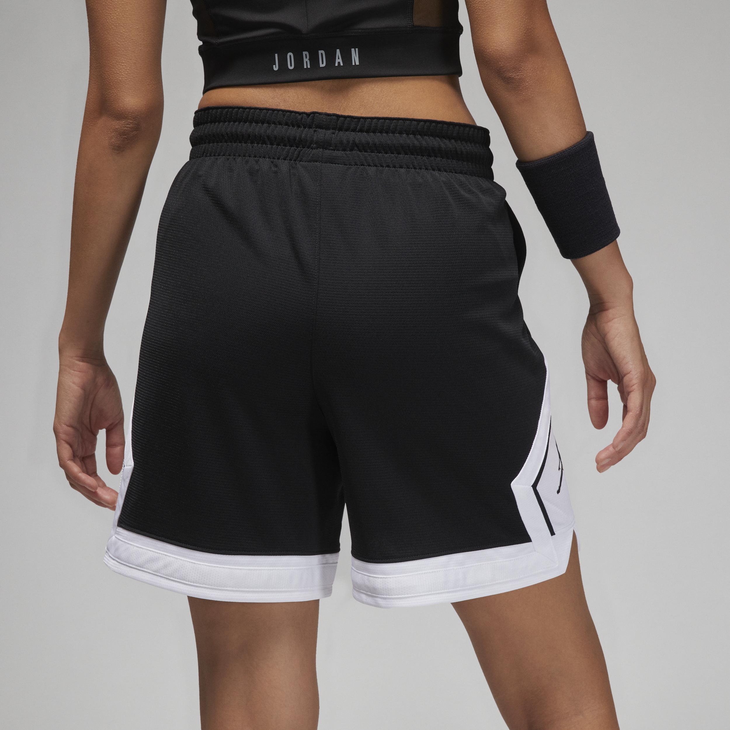 Jordan Sport diamond shorts in black and white Product Image