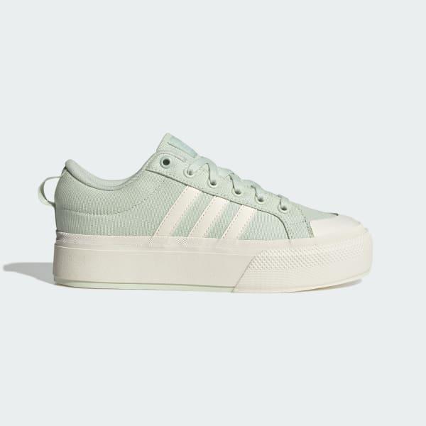 adidas Bravada 2.0 Platform Shoes Linen Green M 10 / W 11 Unisex Product Image