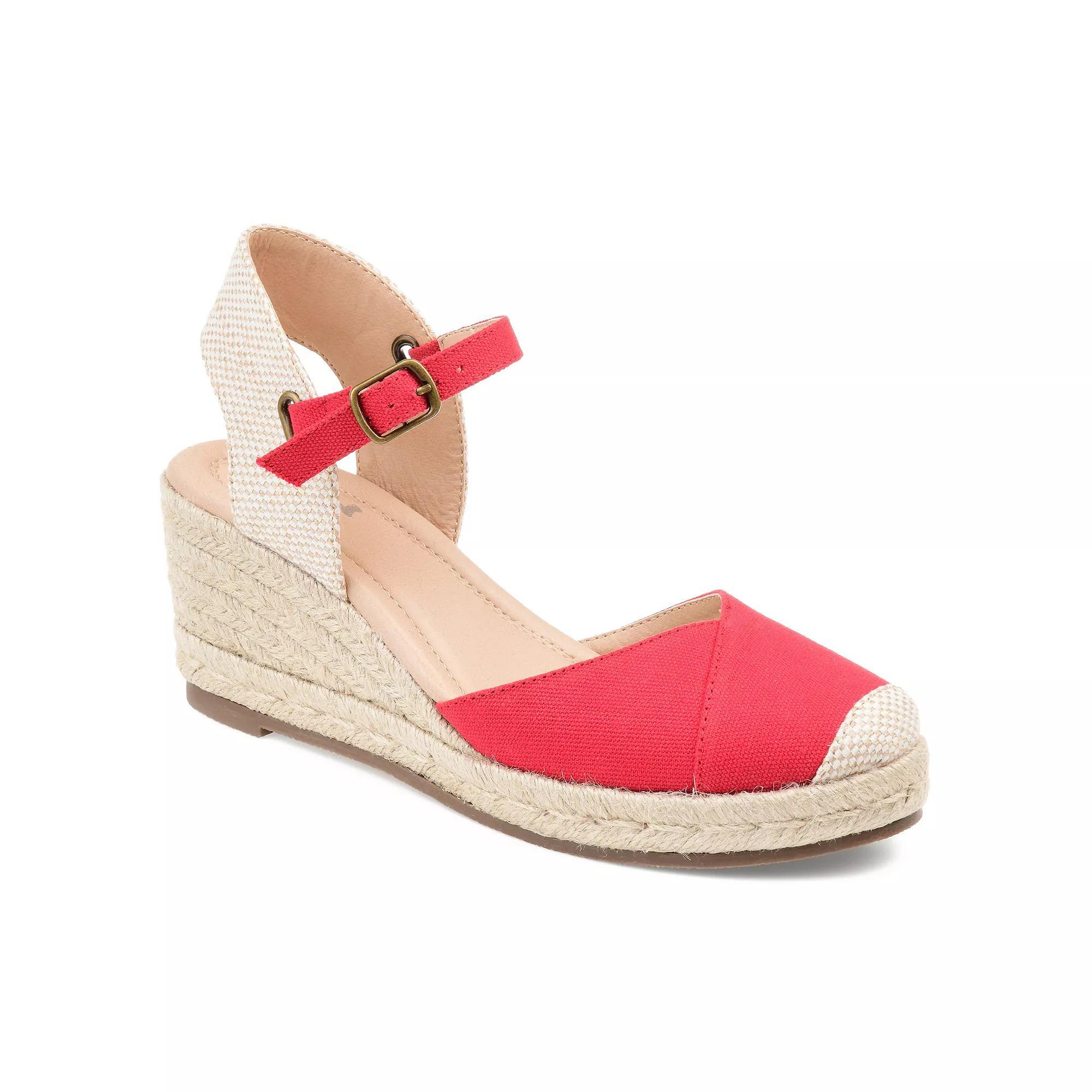 Journee Ashlyn Womens Wedges Blue Product Image