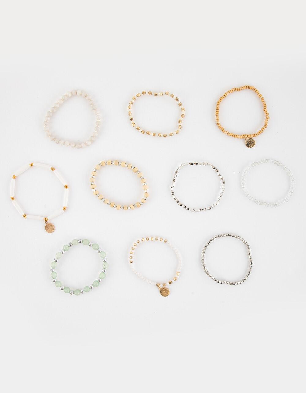 FULL TILT 10 Pack Beaded Bracelet Set Product Image