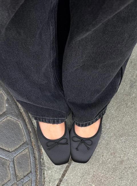 Adienne Ballet Flats Black Product Image