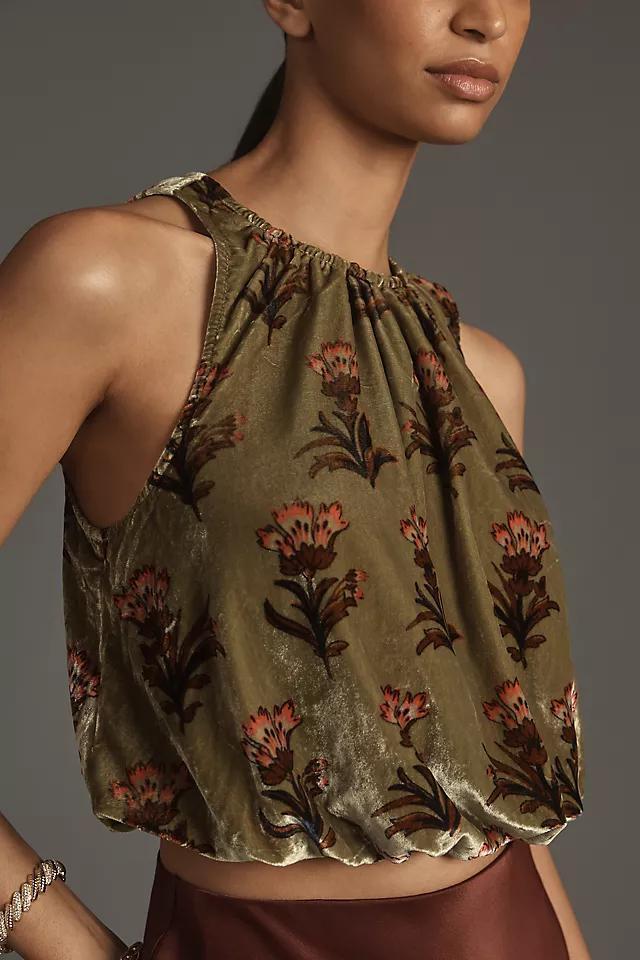 By Anthropologie Velvet Bubble Tank Product Image