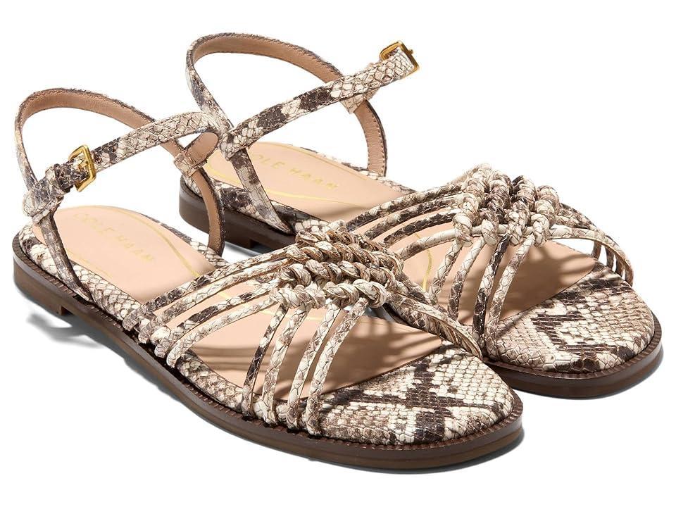 Cole Haan Womens Jitney Knotted Ankle Strap Sandals Product Image