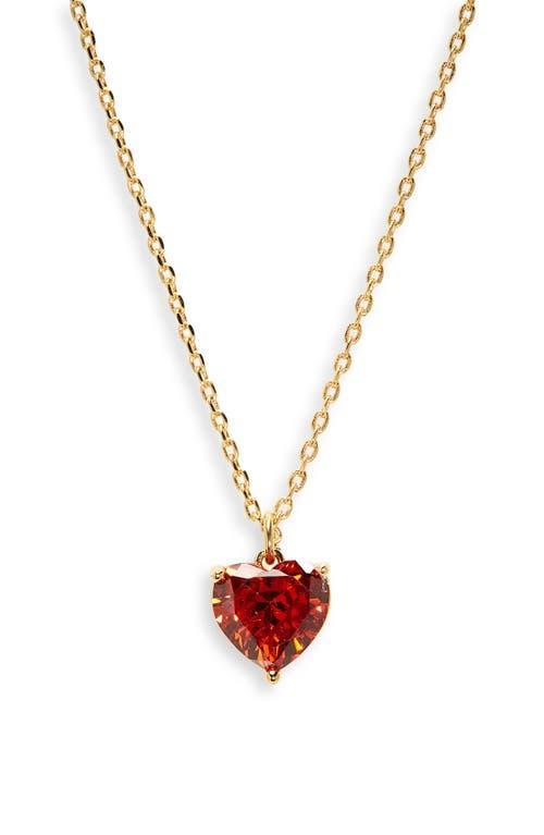 kate spade new york My Love Heart Short Pendant Necklace Product Image