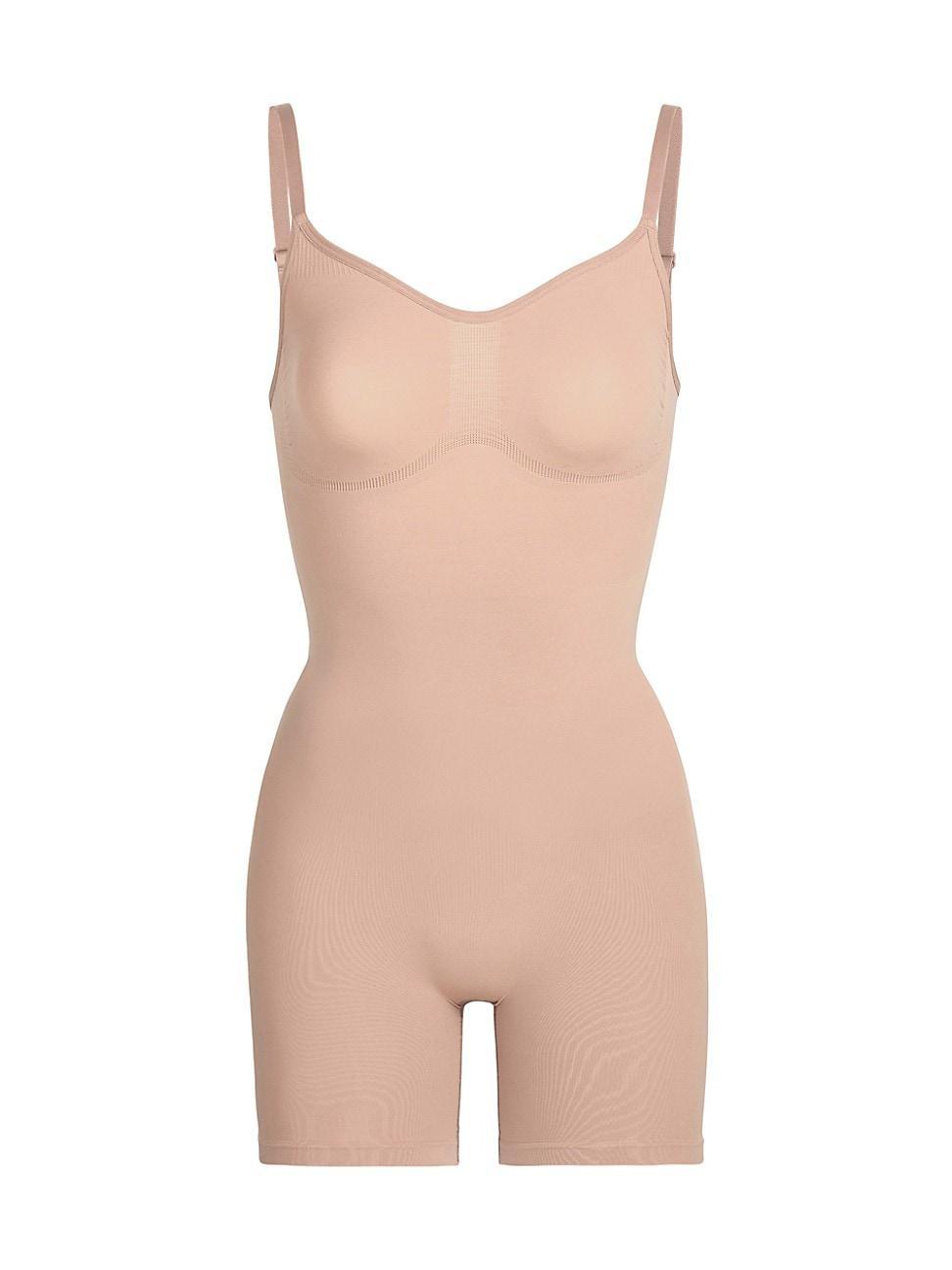 Womens Seamless Sculpt Mid Thigh Bodysuit Product Image