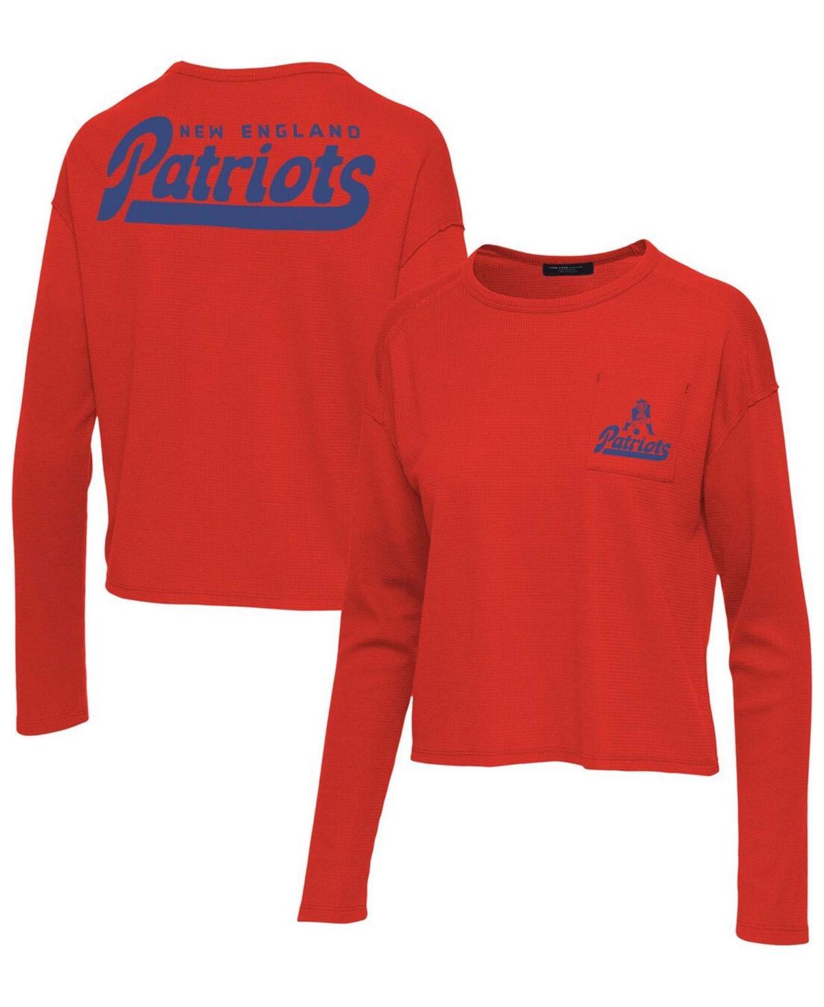 Womens Junk Food Carolina Panthers Pocket Thermal Long Sleeve T-Shirt Product Image
