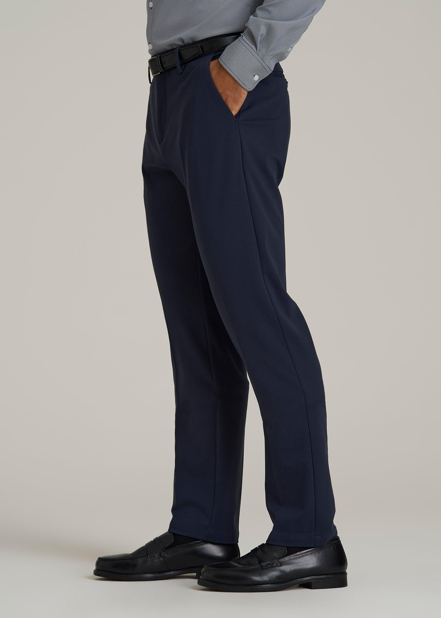 Flex Tech Suit Pants for Tall Men in Navy Male Product Image