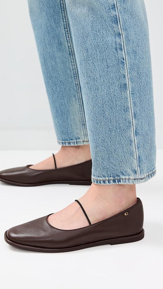 Coach Emilia Mary Jane Flats | Shopbop Product Image