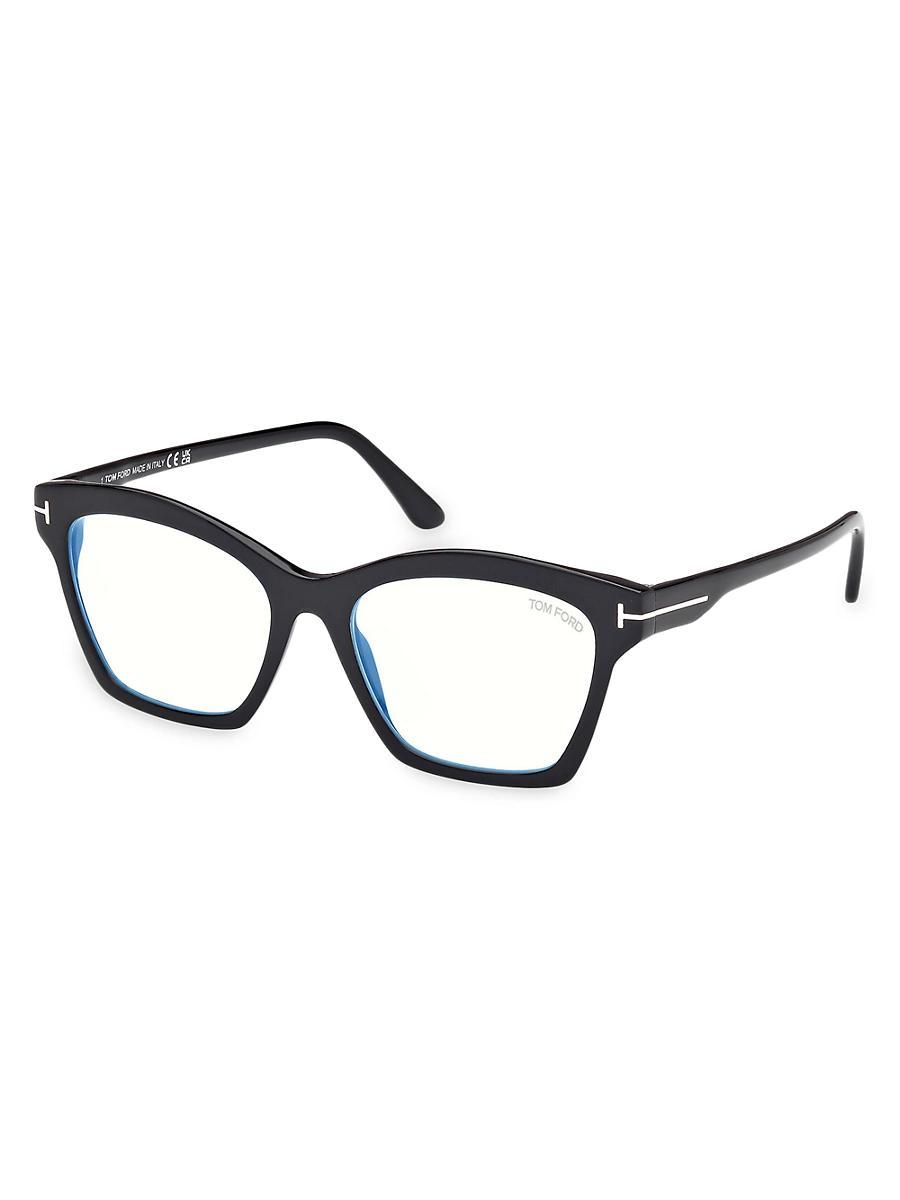 Mens Acetate Square Blue-Block Frames Product Image