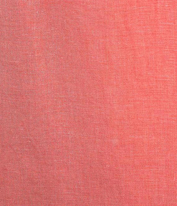 Tommy Bahama Ruffle Split V-Neck Sleeveless Side Pocket Dress Product Image
