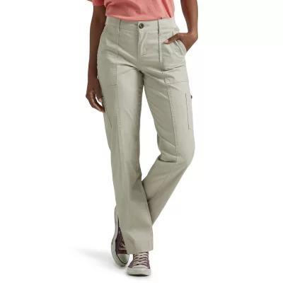 Lee Ultra Lux Womens Mid Rise Stretch Fabric Straight Cargo Pant Product Image
