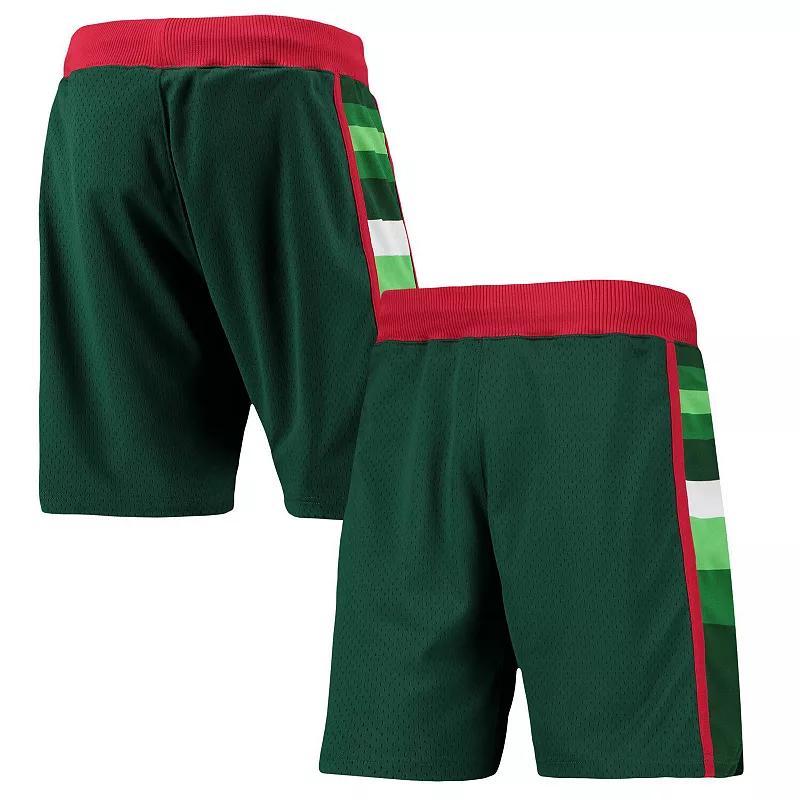 Mens Mitchell & Ness Milwaukee Bucks 1983-84 Hardwood Classics Authentic Shorts Product Image