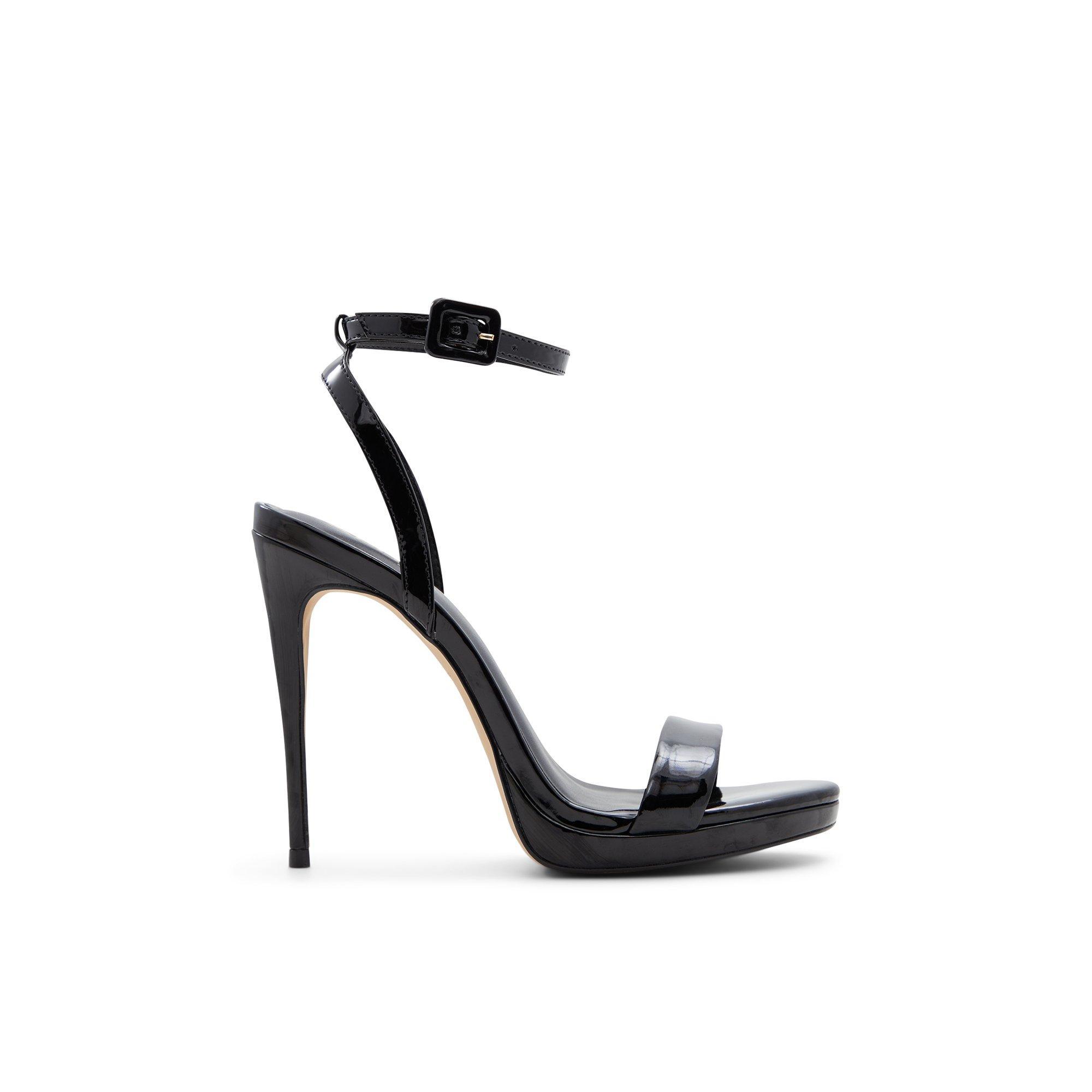 ALDO Kat - Women's Strappy Sandal Sandals - Black, Size 5 Product Image