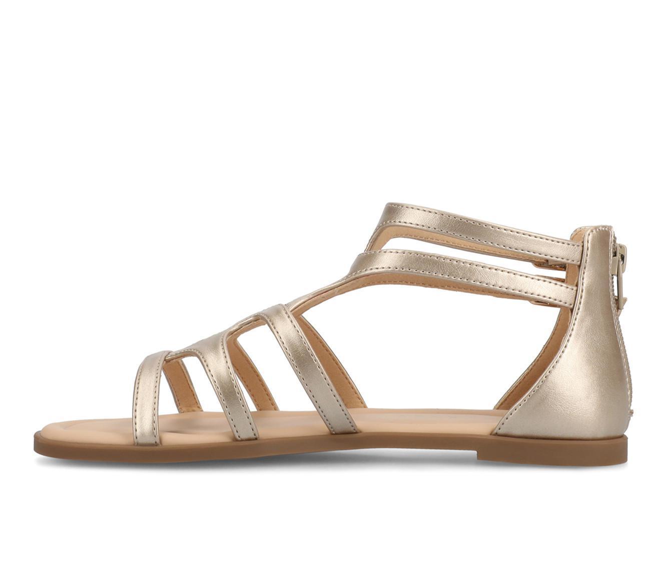 Women's Journee Collection Genneva Flat Sandals Product Image