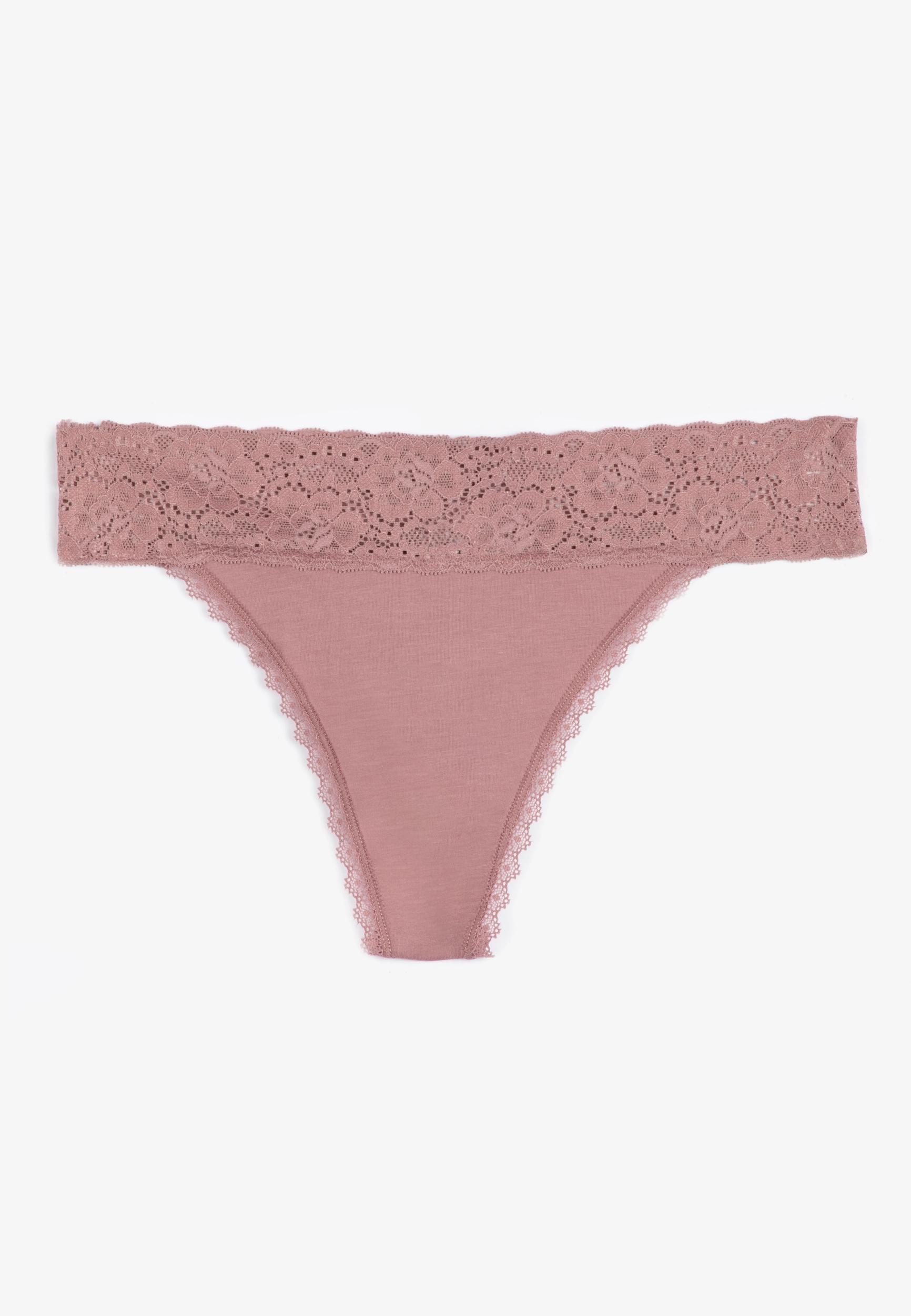 Maurices Womens Simply Comfy Cotton Thong Panty Product Image