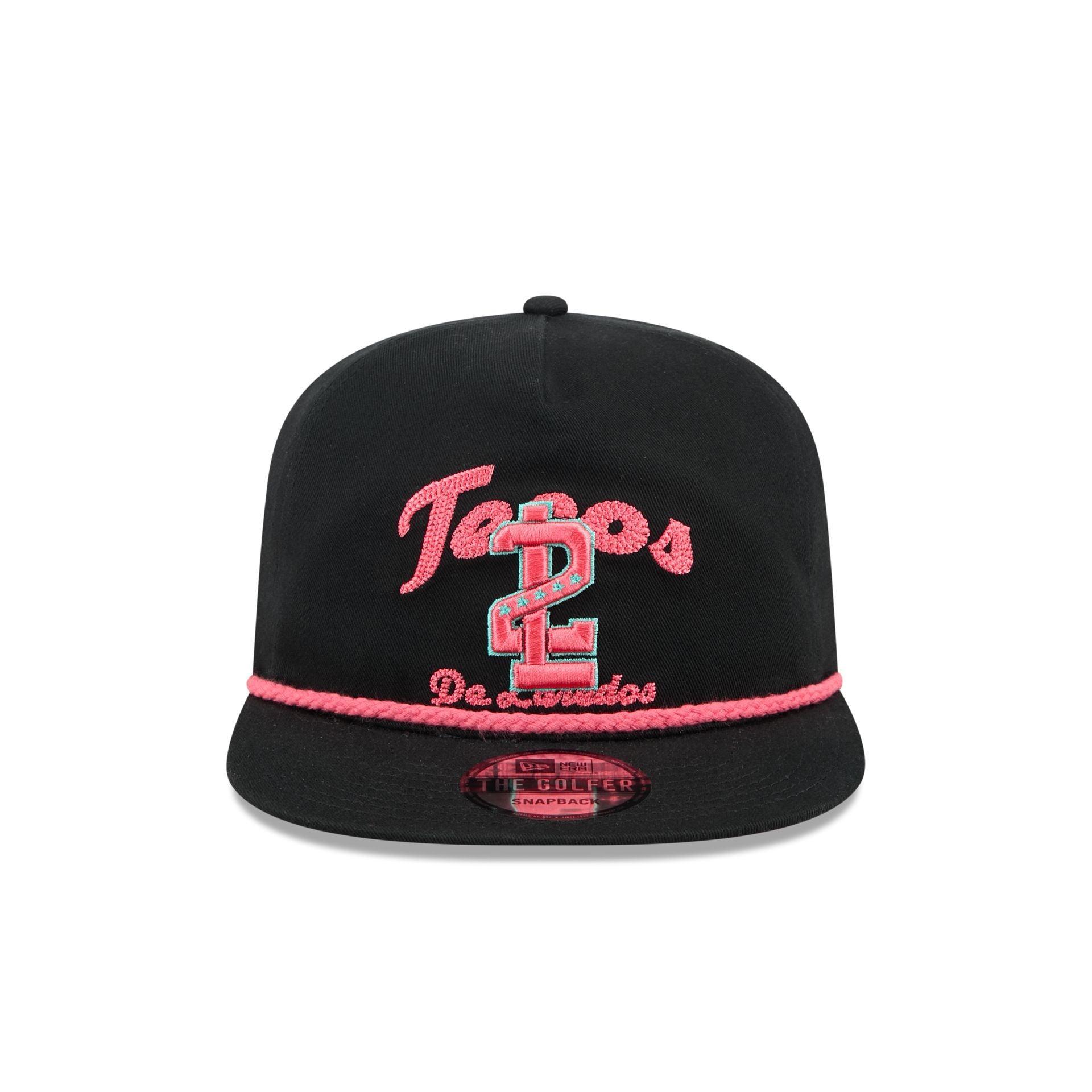 Tecolotes de los Dos Laredos Two-Tone Black Golfer Hat Male Product Image