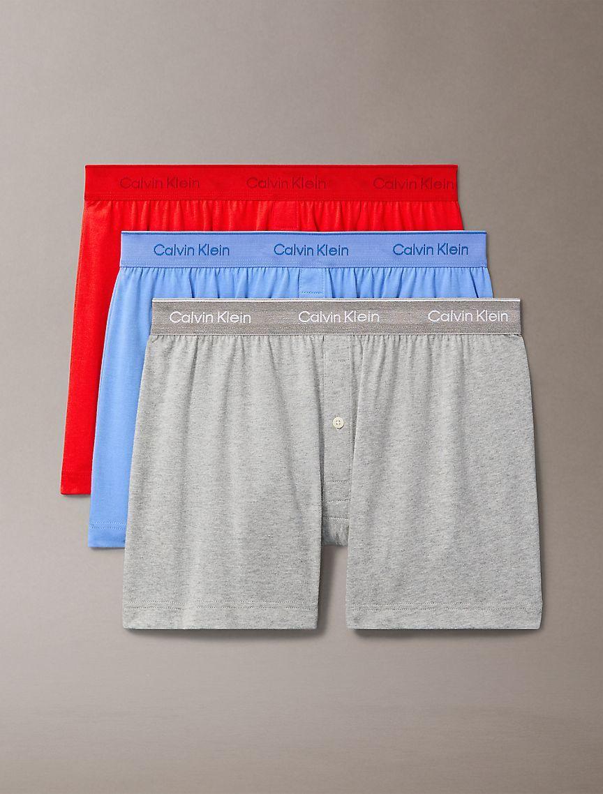 Cotton Classics 3-Pack Knit Boxer Product Image