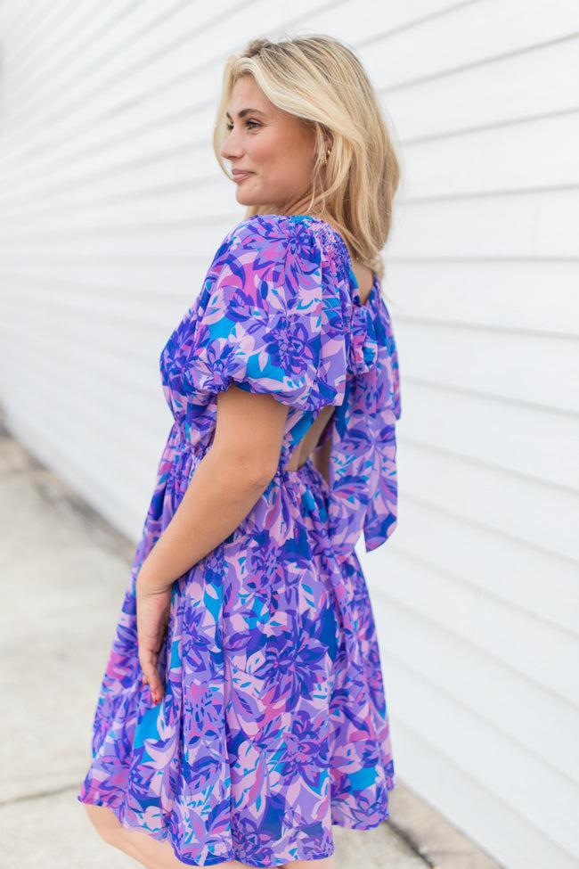 Forever Radiant Multi Printed Mini Dress FINAL SALE Product Image