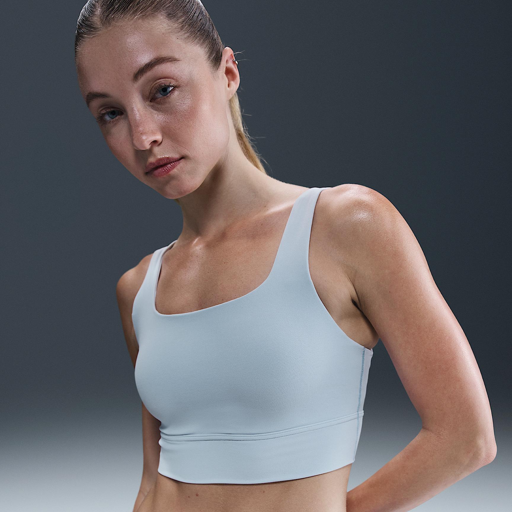 Nike Zenvy Women's Medium-Support Padded Longline Sports Bra Product Image