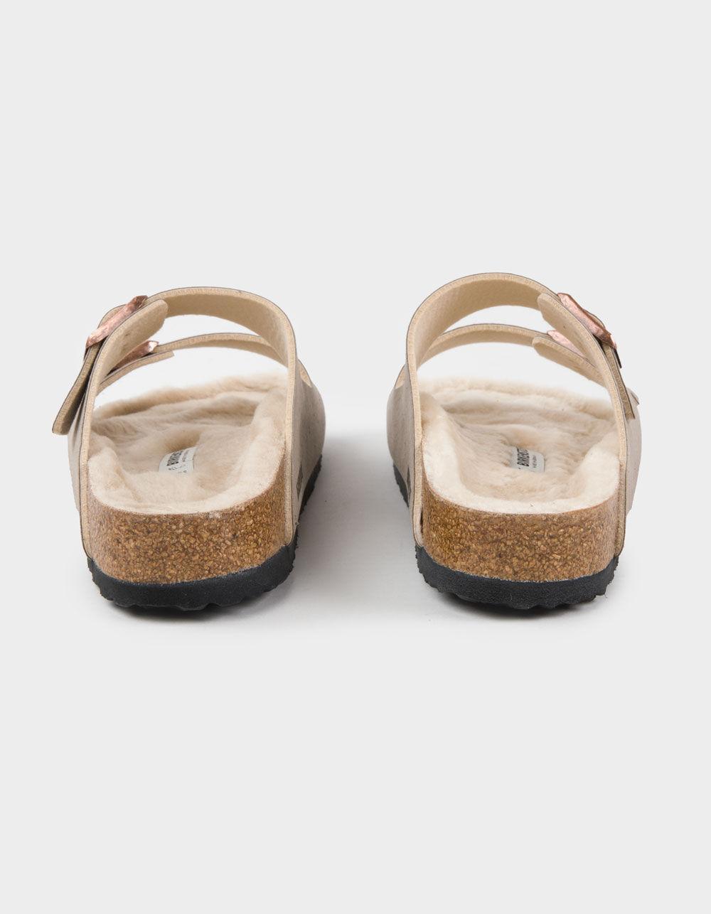 BIRKENSTOCK Arizona Shearling Mens Sandals Product Image