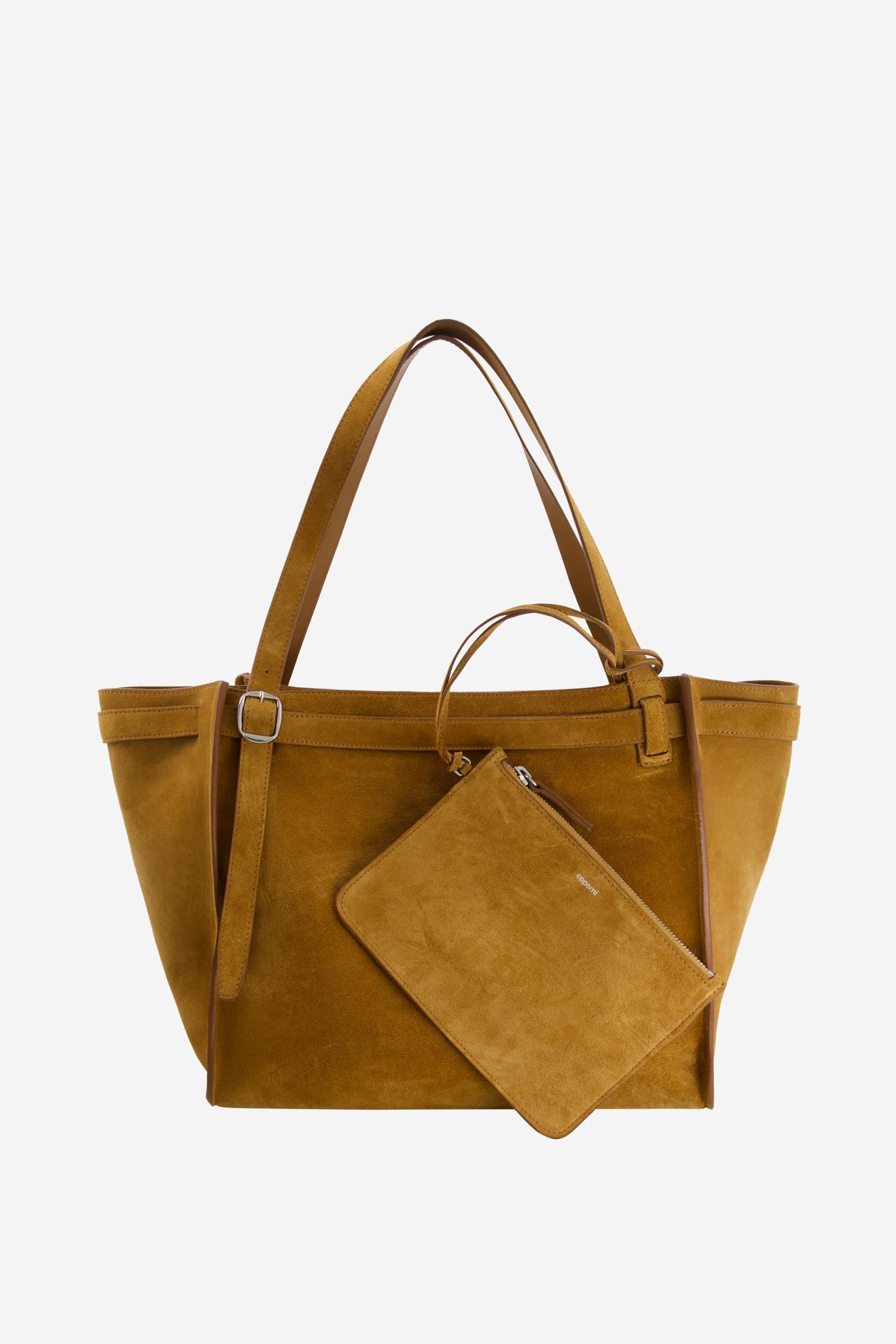 Suede Belt Cabas Bag Product Image