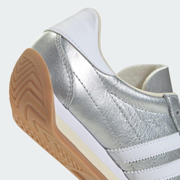 adidas Country OG Shoes Silver Metallic 8.5 Womens Product Image