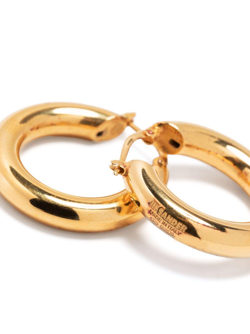 medium hoop earrings Product Image