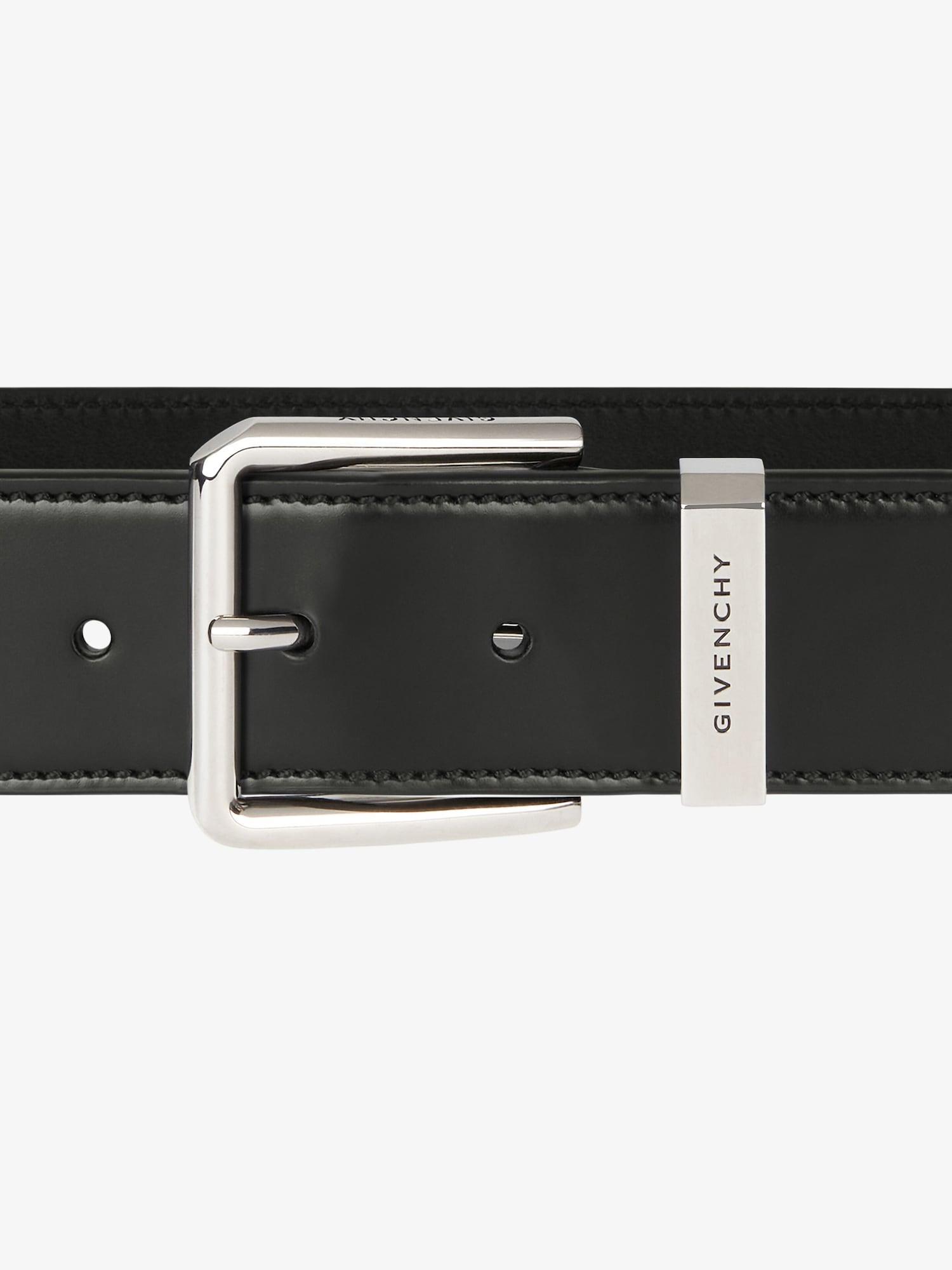 Gentleman belt in leather Product Image