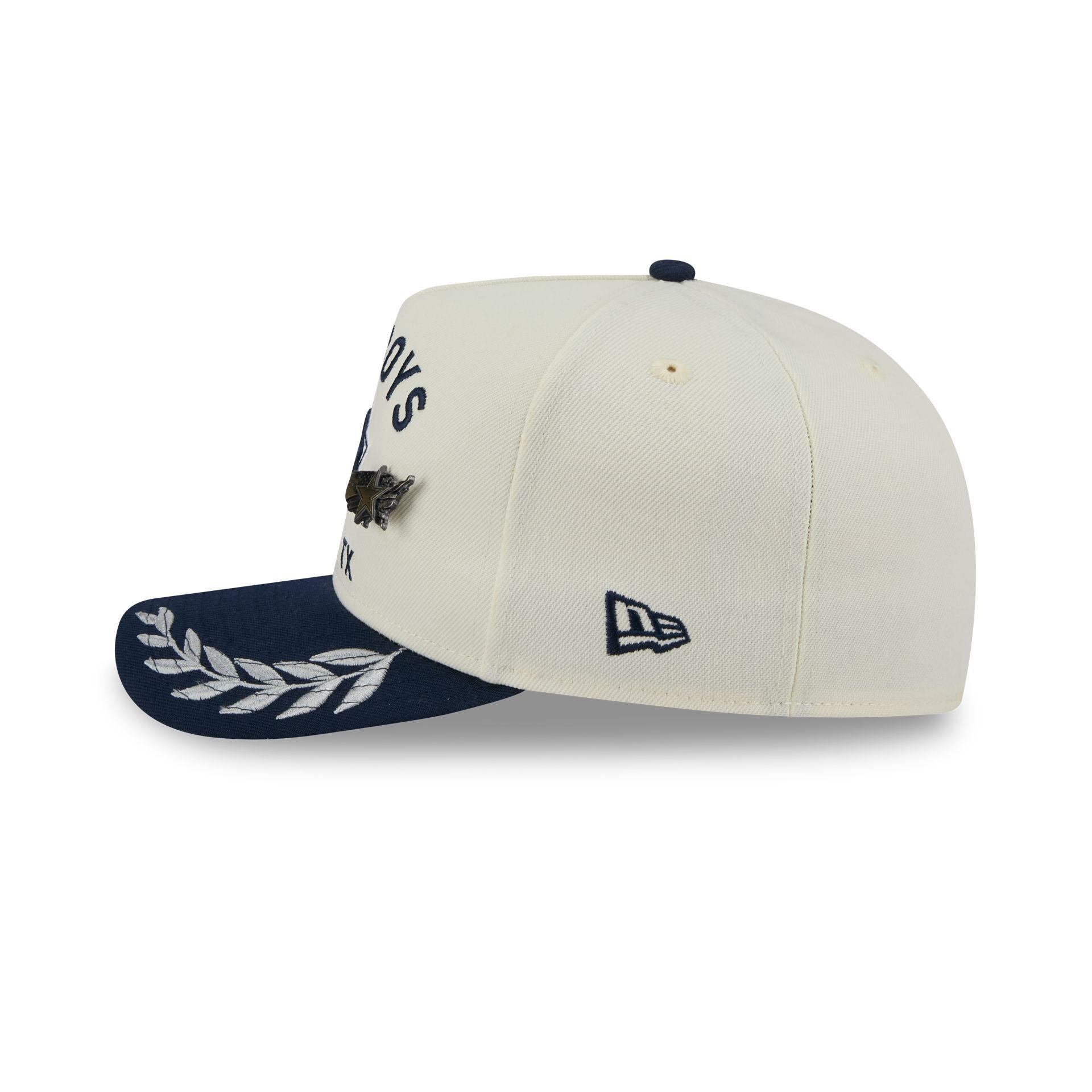 Dallas Cowboys 2025 Draft Chrome White 59FIFTY A-Frame Fitted Hat Male Product Image