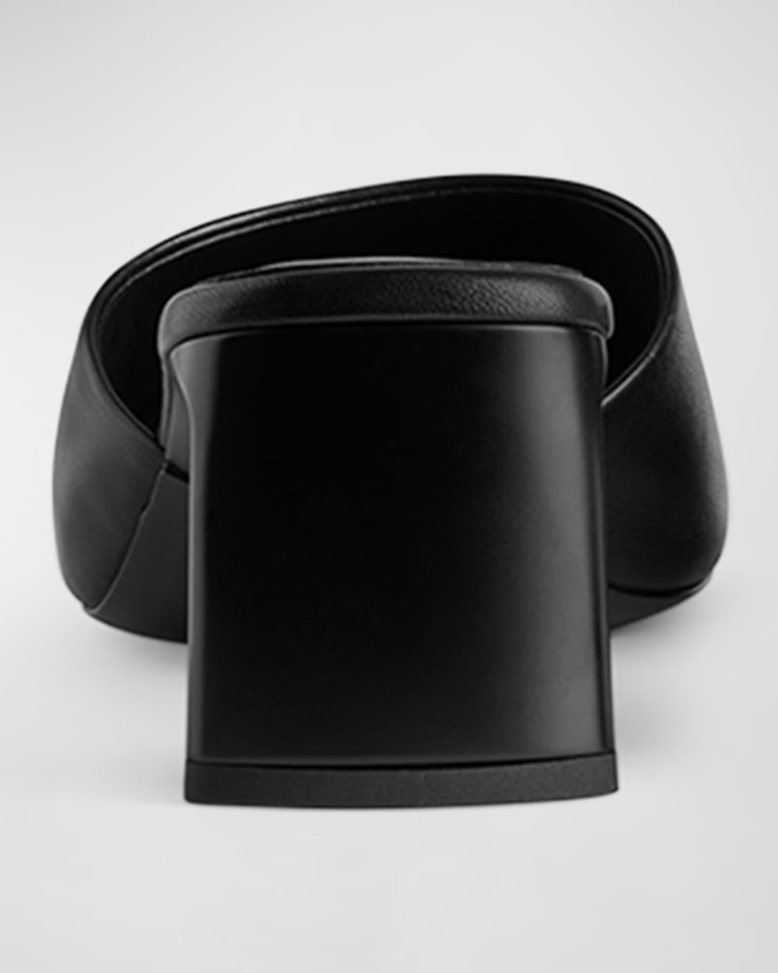 Dutyfree Leather Logo Mule Sandals Product Image