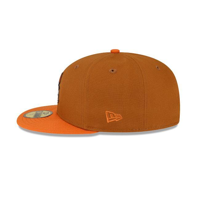 New Era Cap 70th Anniversary Brown 59FIFTY Fitted Hat Male Product Image