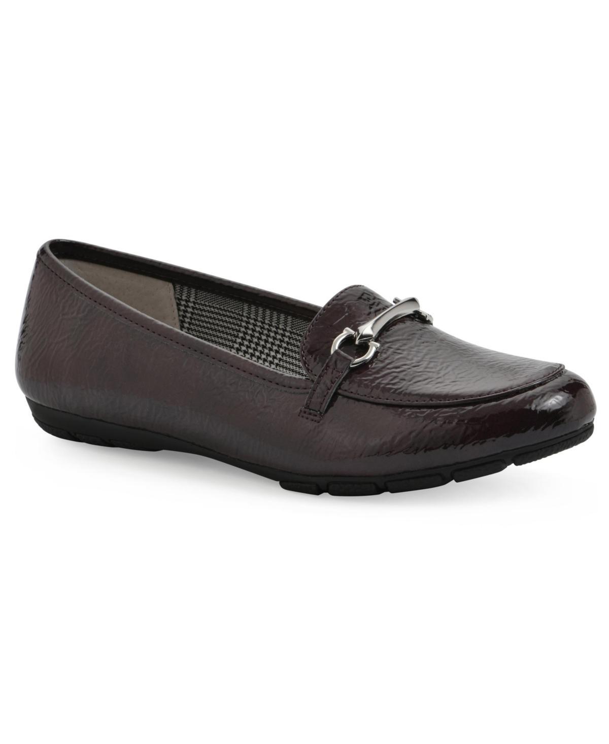 Cliffs by White Mountain Glowing Women's Loafers, Size: 6.5, Blue Patent Product Image