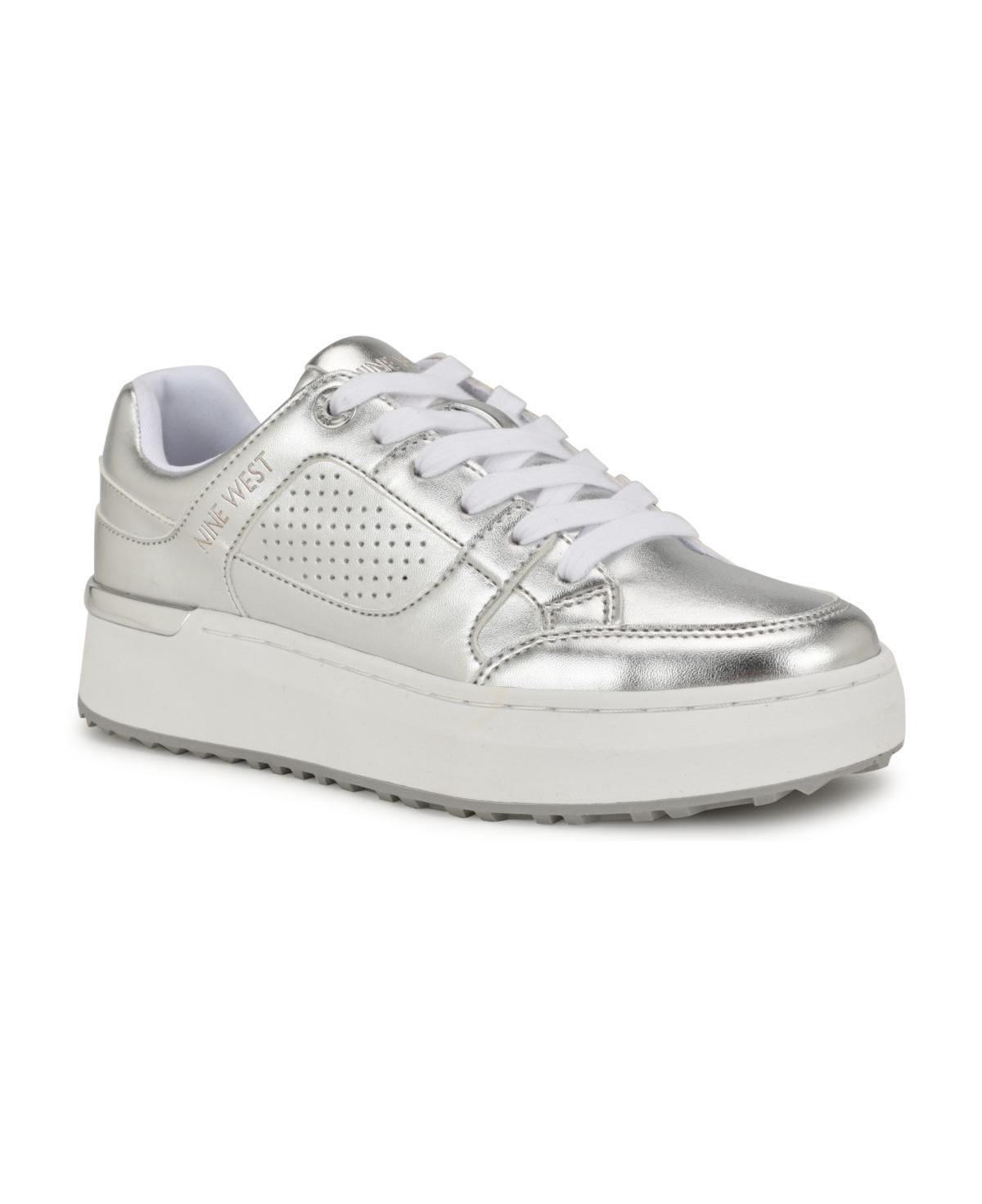 Nine West Camp Women's Casual Sneakers, Size: 9, White Product Image
