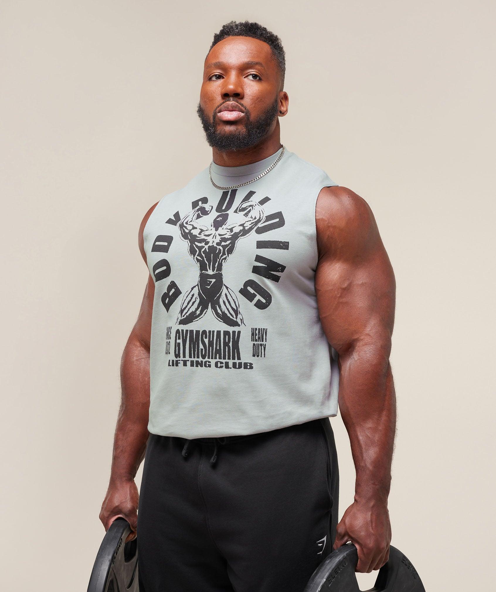Gymshark Lifting Club Flex Tank - Smokey Grey Male Product Image